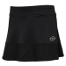 Lotto SQUADRA III SKIRT Dámska tenisová sukňa, čierna, veľkosť