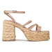 Steve Madden Espadrilky Belise SM11002482-257 Béžová