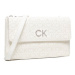 Calvin Klein Kabelka Re-Lock Dbl Crossbody Bag Perf K60K609399 Biela