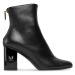 Max Mara Členková obuv Damierbootie 23479625336 Čierna