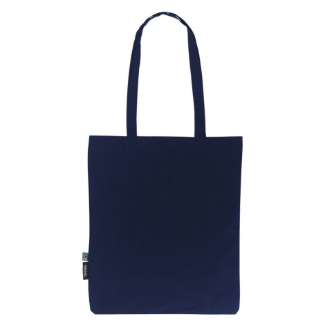 Neutral Nákupná taška cez rameno z organickej Fairtrade bavlny - Námornícka modrá