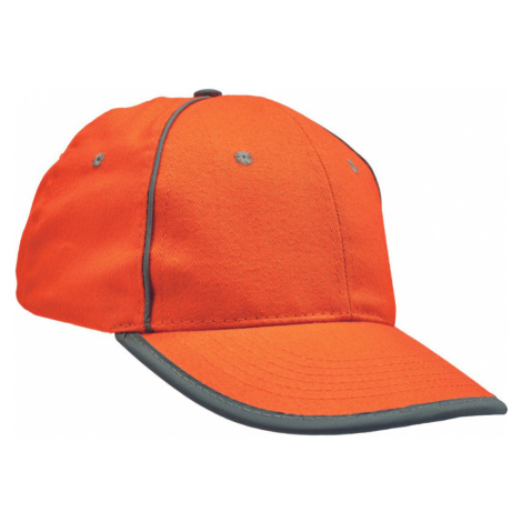 Cerva Riom Unisex baseballová šiltovka 03140009 oranžová