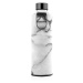 Equa Mismatch sklenená fľaša na vodu + obal z umelej kože farba Lila