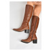 Fox Shoes Tan Women's Boots