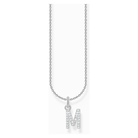 Thomas Sabo KE2252-051-14-L45V Silver necklace letter M