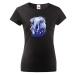 Dámske tričko so slonom - darček pre milovníkov zvierat