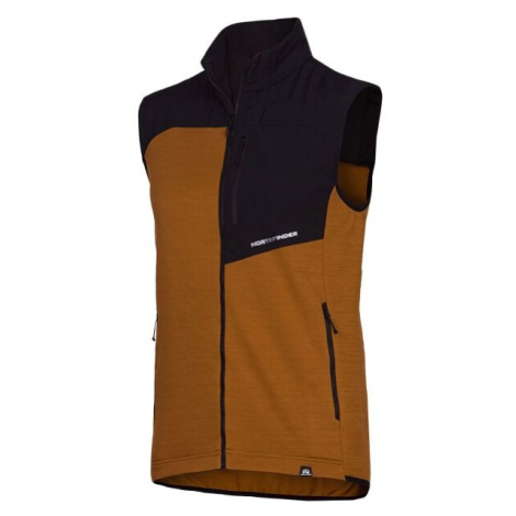 Northfinder VAL Pánska vesta, hnedá, veľkosť