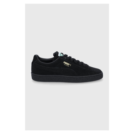 Semišové topánky Puma Suede Classic Xxi čierna farba, 37491512