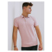 Pánske POLO tričko VSB VUGO v slabo-ružovej farbe