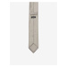 Béžová kravata Jack & Jones Solid