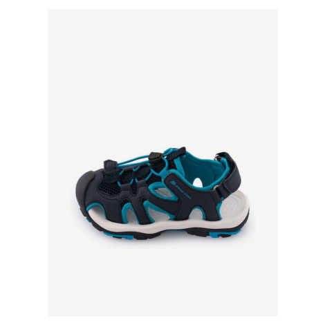 Modré chlapčenské športové sandále ALPINE PRO Lamego