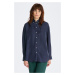 KOŠEĽA GANT RELAXED SILK SHIRT CLASSIC BLUE