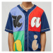 Karl Kani Varsity Block Pinstripe Baseball Shirt Blue/White/Navy - Dámske - Tričko Karl Kani - V