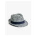 Koton Straw Fedora Hat Band Detail