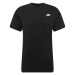 Nike Sportswear Tričko 'Club'  čierna / biela