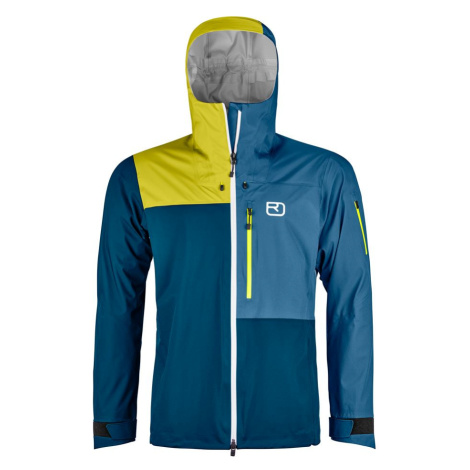 Ortovox bunda 3L Ortler Jacket M petrol blue