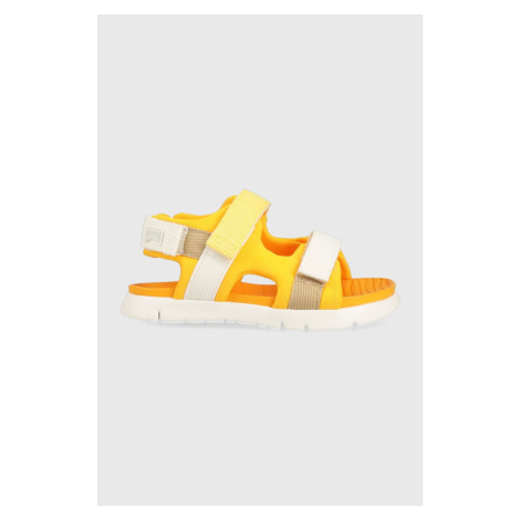Detské sandále Camper Oruga žltá farba