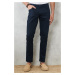 AC&Co / Altınyıldız Classics Men's Navy Blue Slim Fit Slim Fit 5 Pockets Flexible Chino Trousers