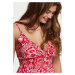 Shiwi Letné šaty 'Puerto'  červená / biela