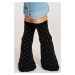 Dámske bavlnené bodkované ponožky KDK SB013