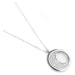 VUCH Silver moon pendant