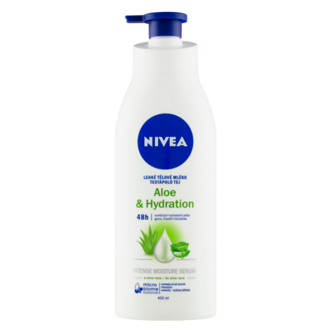 NIVEA Hydratačné telové mlieko Aloe 400 ml