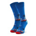 Jack&Jones Vysoké pánske ponožky Jackingston 12217541 Modrá
