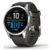 Garmin Fenix 7S Silver/Graphite Band