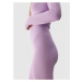 Dámske termo nohavice 4F SEAMLESS UNDERWEAR-WAW24USEAF153-52S-LIGHT VIOLET