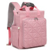 Multifunkčný prebalovací batoh na kočík Kono Emko - ružový