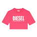 Tričko Diesel Trecrowlogo T-Shirt Červená