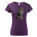 Dámská tričko s potlačou mačky - tričko pre milovníkov mačiek