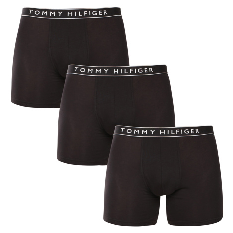 3PACK pánske boxerky Tommy Hilfiger čierné (UM0UM03458 0WE)