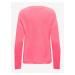 Ružový dámsky basic sveter ONLY Bella