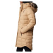 BÉŽOVÁ DÁMSKA ZIMNÁ BUNDA COLUMBIA BELLE ISLE II MID DOWN JACKET 2085153262