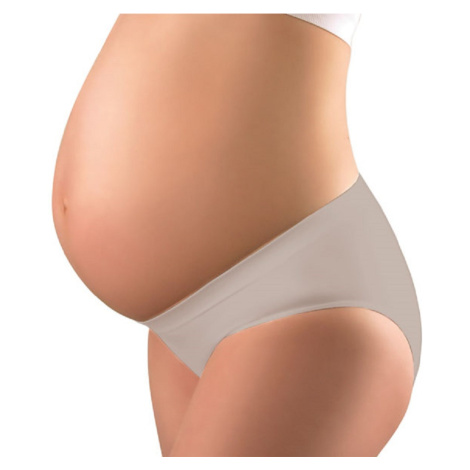 BabyOno Tehotenské nohavičky - béžove, veľ. S