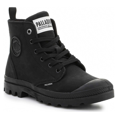 Palladium  Pampa Hi Zip Nbk Black 96440-008-M  Členkové tenisky Čierna