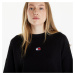 Šaty Tommy Jeans Badge Tee Dress Black