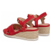 Geox Espadrilky D Ischia Corda C D02HHC 00022 C7000 Červená