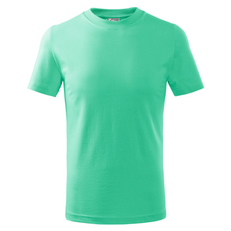 Malfini Basic Detské tričko 138 mätová