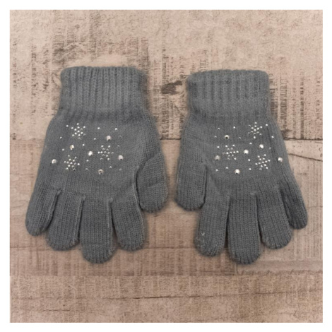 Detské sivé rukavice SKYE