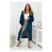 Long Navy Cardigan Sweater