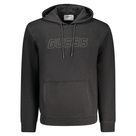 GUESS JEANS SWEATSHIRT WITHOUT ZIP MEN BLACK