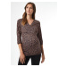 Dorothy Perkins Maternity Brown Patterned Maternity T-Shirt