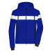 James & Nicholson Pánska športová zimná bunda JN1174 - Modrá / biela