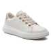 Calvin Klein Sneakersy Cupsole Lace Up Lth HW0HW02085 Biela