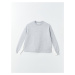 LC Waikiki Crew Neck Plain Long Sleeve Oversize Women's Sweatshirt