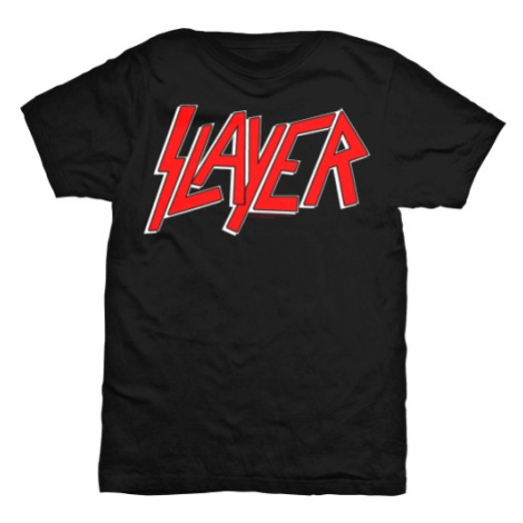 Slayer tričko Classic Logo Čierna