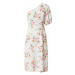 Miss Selfridge (Petite) Šaty  zelená / biela / ružová / ružová / lososová