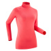 Dámske lyžiarske spodné tričko BL500 ružové
